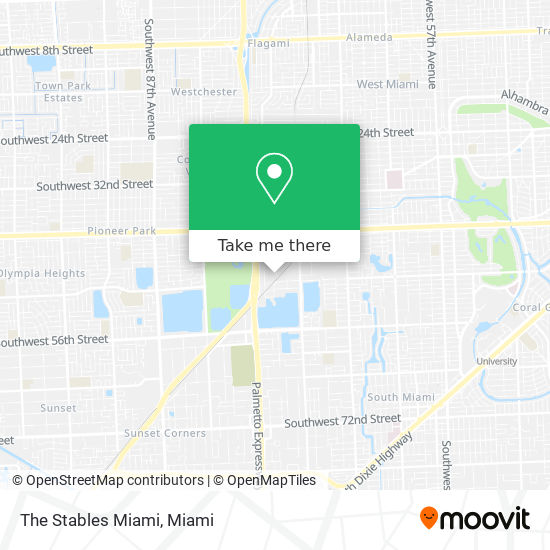Mapa de The Stables Miami