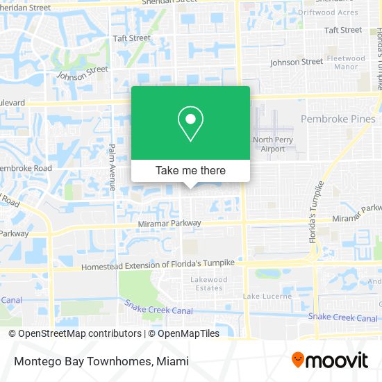 Montego Bay Townhomes map