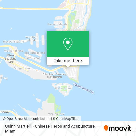 Mapa de Quinn Martielli - Chinese Herbs and Acupuncture