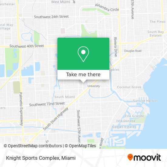 Knight Sports Complex map