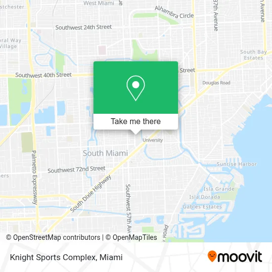 Knight Sports Complex map
