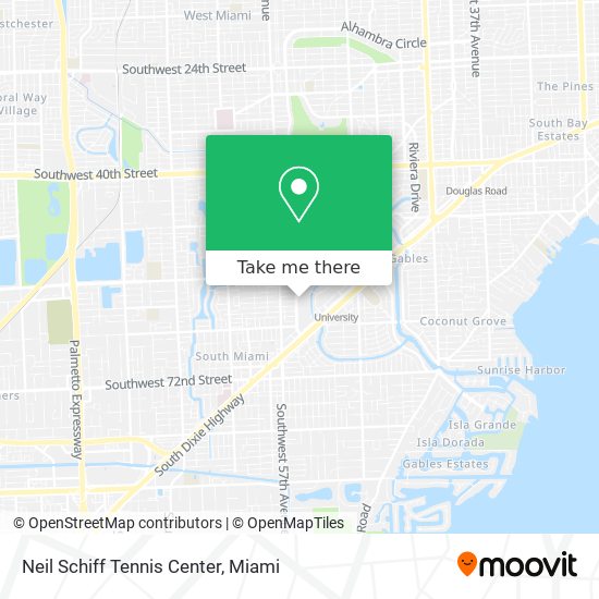 Neil Schiff Tennis Center map