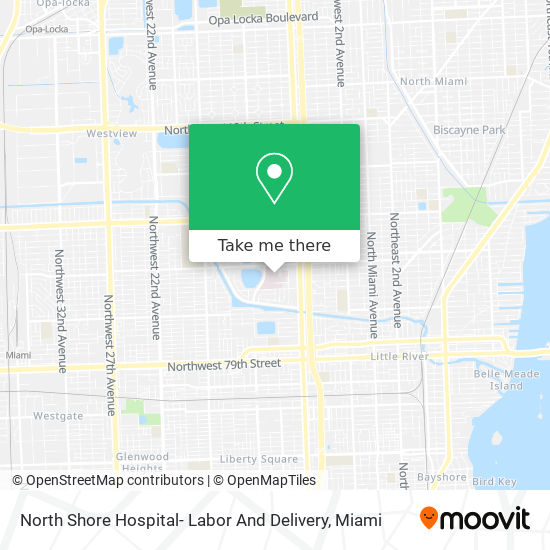 Mapa de North Shore Hospital- Labor And Delivery