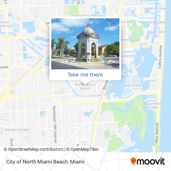 City of North Miami Beach map