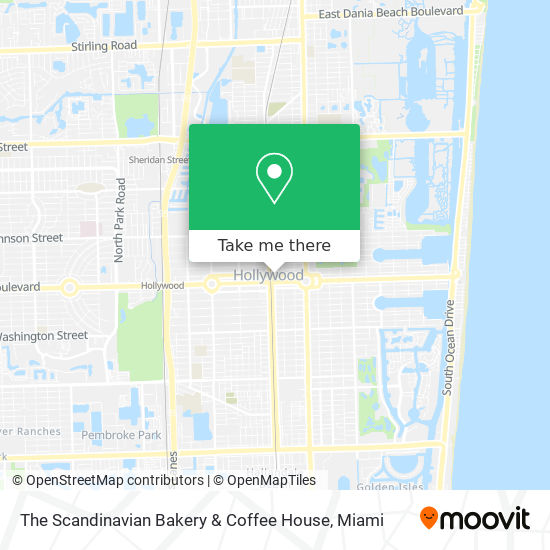 The Scandinavian Bakery & Coffee House map