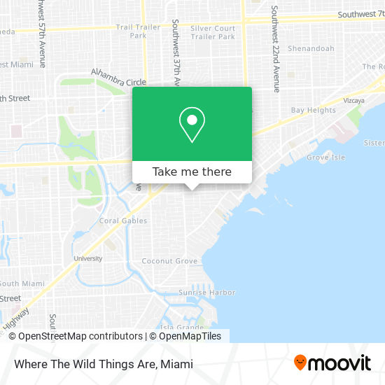 Where The Wild Things Are map