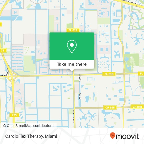 Mapa de CardioFlex Therapy