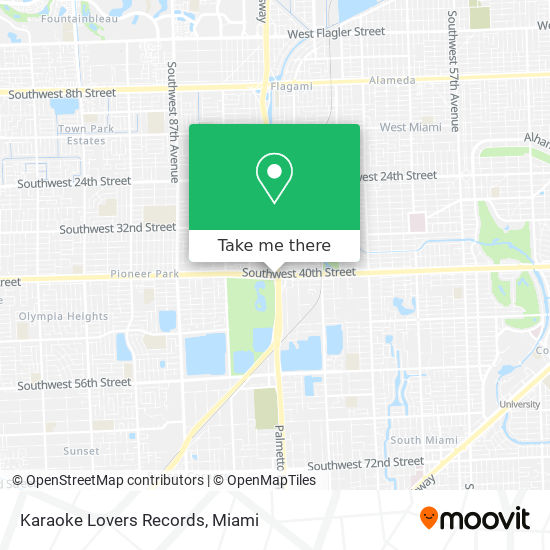 Mapa de Karaoke Lovers Records