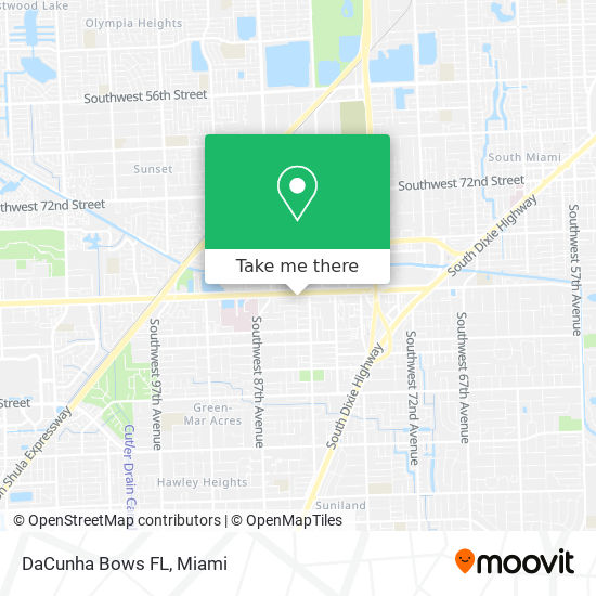 DaCunha Bows FL map