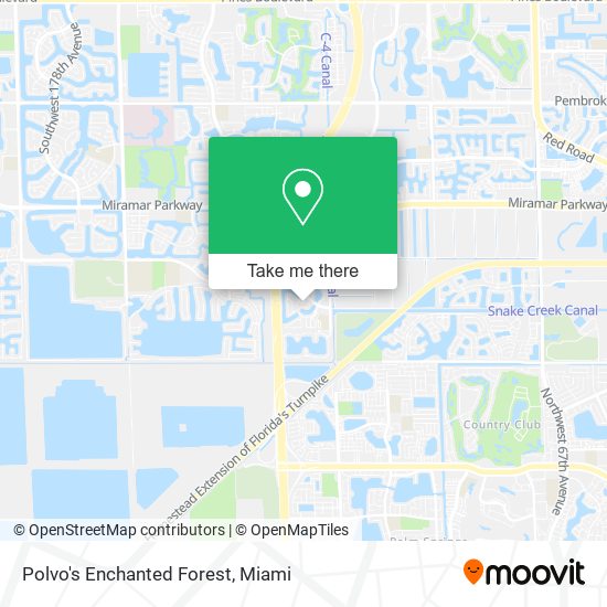 Mapa de Polvo's Enchanted Forest
