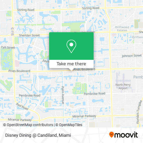 Mapa de Disney Dining @ Candiland