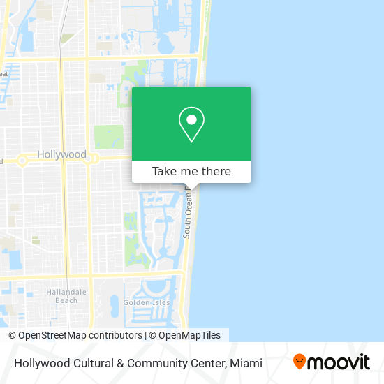 Mapa de Hollywood Cultural & Community Center