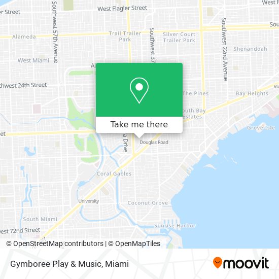 Mapa de Gymboree Play & Music