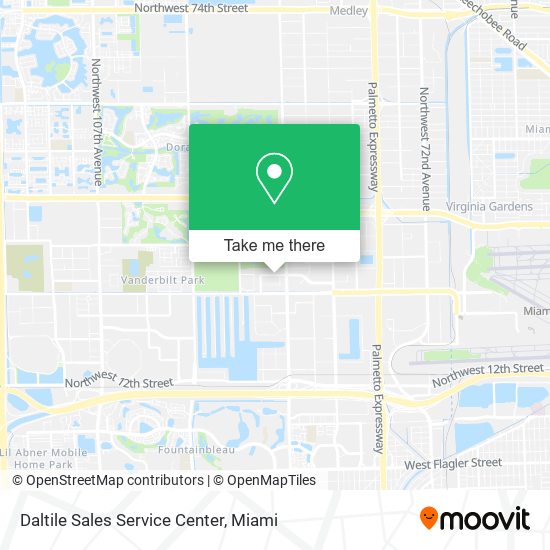 Daltile Sales Service Center map