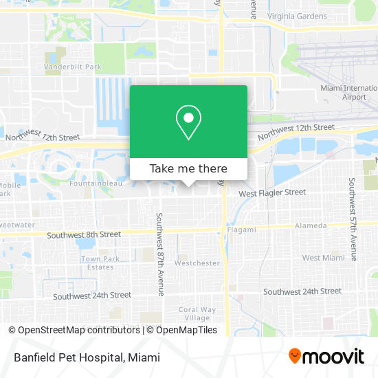 Mapa de Banfield Pet Hospital