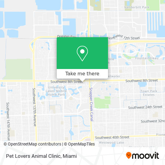 Pet Lovers Animal Clinic map