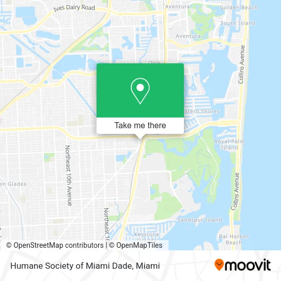 Mapa de Humane Society of Miami Dade