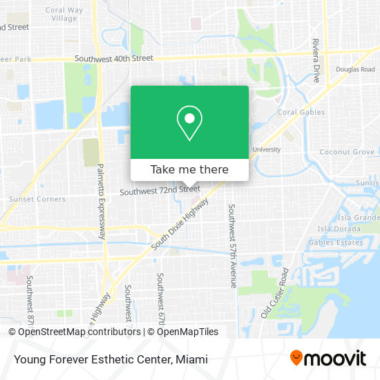 Mapa de Young Forever Esthetic Center