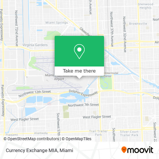 Mapa de Currency Exchange MIA