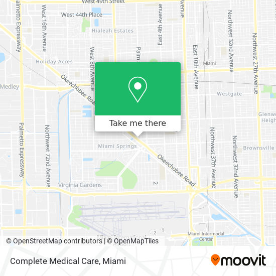 Mapa de Complete Medical Care