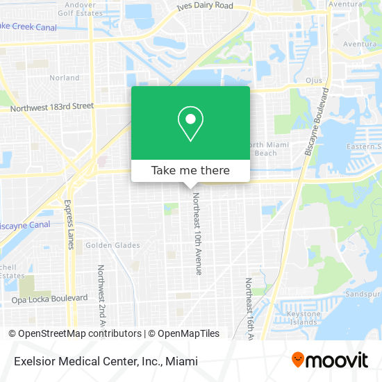 Mapa de Exelsior Medical Center, Inc.