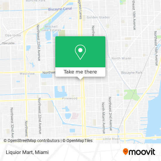 Liquior Mart map