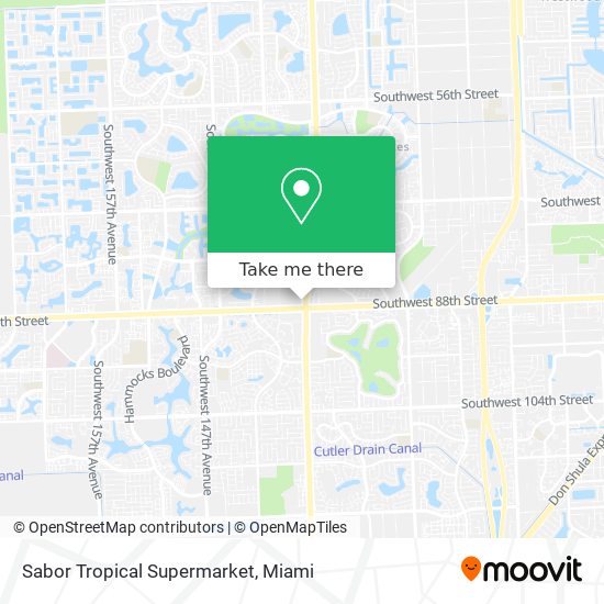 Sabor Tropical Supermarket map