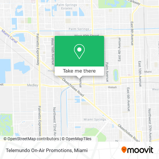Mapa de Telemundo On-Air Promotions