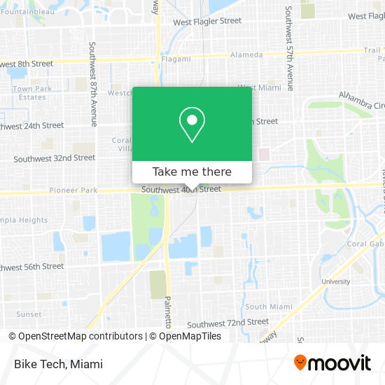 Bike Tech map