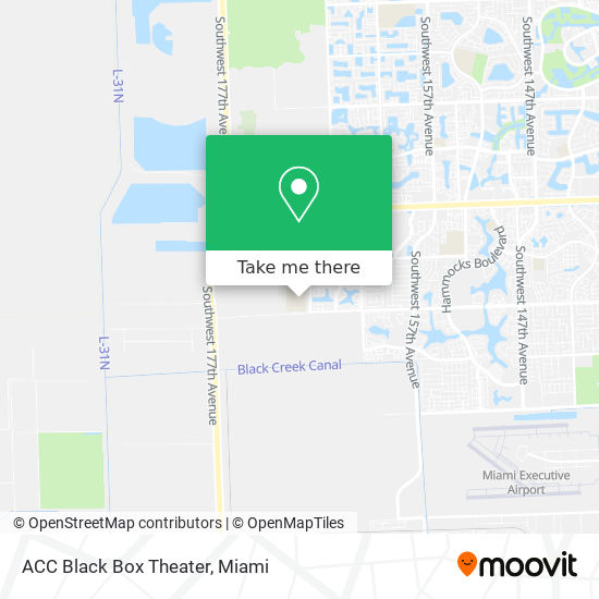 ACC Black Box Theater map