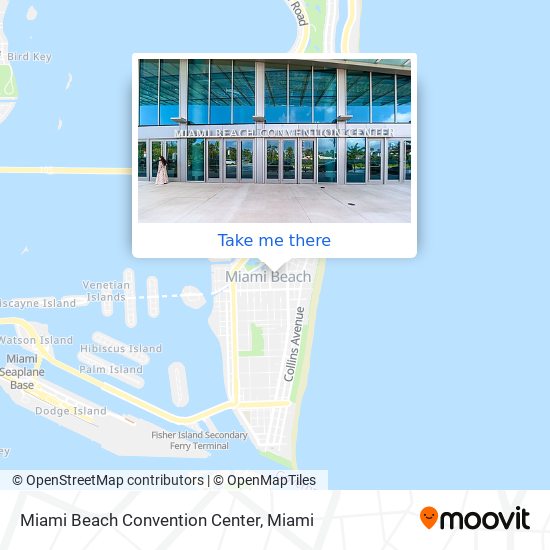Miami Beach Convention Center map