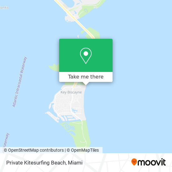 Mapa de Private Kitesurfing Beach