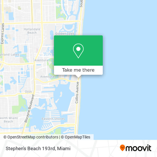 Mapa de Stephen's Beach 193rd