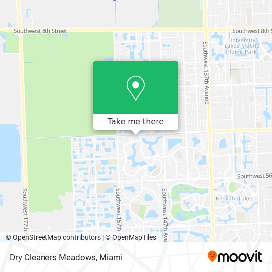 Mapa de Dry Cleaners Meadows