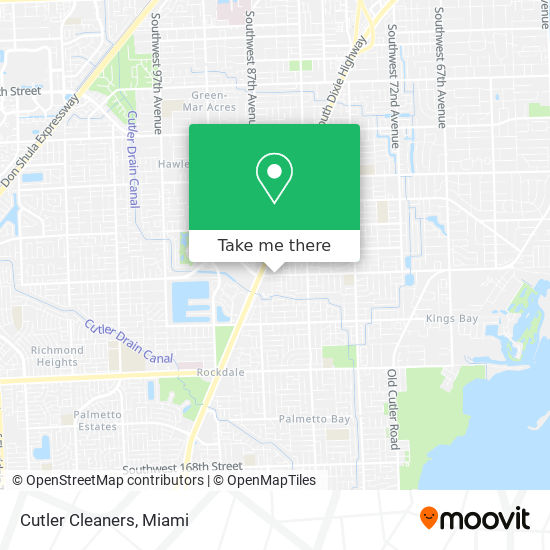 Cutler Cleaners map