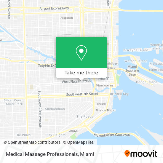 Medical Massage Professionals map