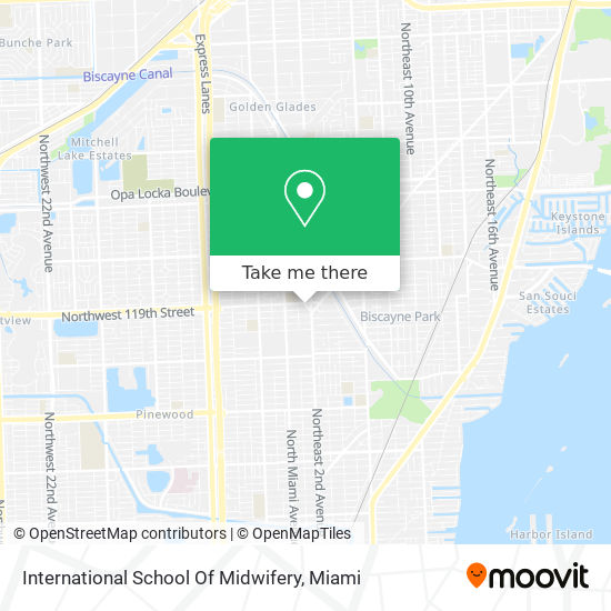 International School Of Midwifery map
