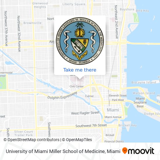 Mapa de University of Miami Miller School of Medicine
