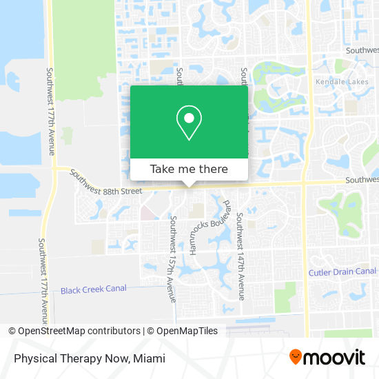 Physical Therapy Now map