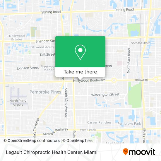 Mapa de Legault Chiropractic Health Center