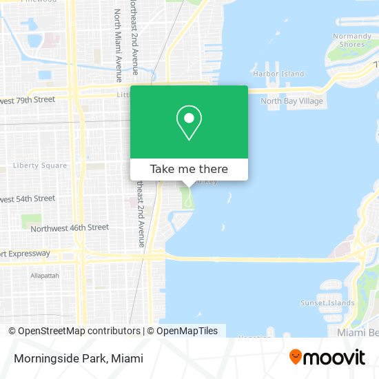 Morningside Park map