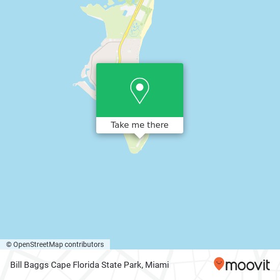 Bill Baggs Cape Florida State Park map