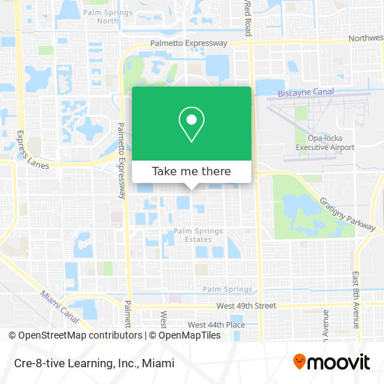 Cre-8-tive Learning, Inc. map