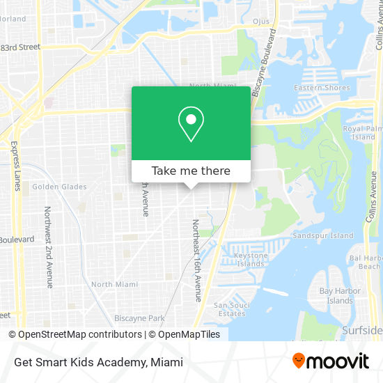 Get Smart Kids Academy map