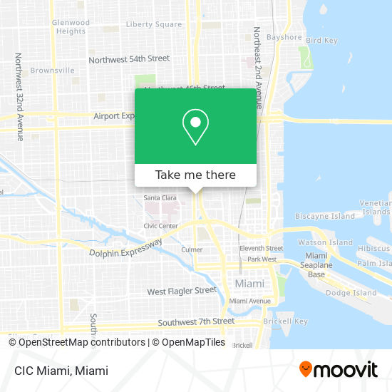 CIC Miami map