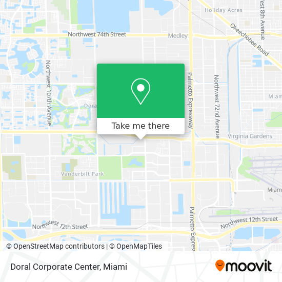 Doral Corporate Center map