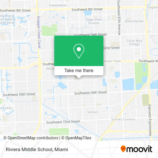 Riviera Middle School map