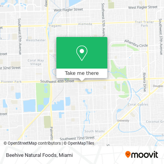 Beehive Natural Foods map