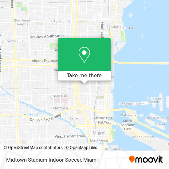 Mapa de Midtown Stadium Indoor Soccer