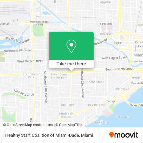 Healthy Start Coalition of Miami-Dade map